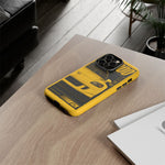 S2000 Spa Yellow Retro 90s JDM Car Tough Phone Case