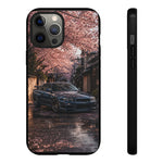 Cherry Blossom Street Scene R34 Skyline GTR Tough Case | Car Photo Cover