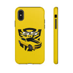 2010 Camaro SS Yellow Muscle Car Tough Phone Case Cover Gift