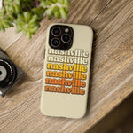 Nashville Retro Stack phone case | Tough Cover