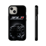 ZL1 Camaro phone case | tough phone case, black muscle car design