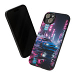 Skyline GT-R Tokyo Rain JDM Night Art Tough Phone Case