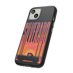 Silverado sunset truck Phone Case | Retro pickup silhouette