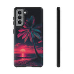 Retro 80s Trichrome Vaporwave Phone Case – Three-Color Aesthetic