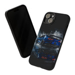 Camaro ZL1 Phone Case, Blue Track Smoke Studio Cover