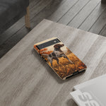 German Shorthaired Pointer Pointing Art Tough Phone Case