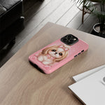 Shih Tzu Princess Kawaii Chibi Puppy Pet Dog Art Tough Phone Case