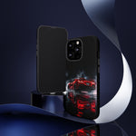 Z06 C8 Phone Case, Red Smoke Studio Reflection Cover