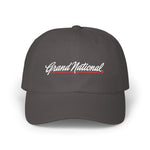 Grand National Dad Hat Classic Script Embroidered Cap Adjustable Vintage Style Gift