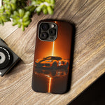 Z06 C8 Phone Case, Orange Racing Livery Studio Cover