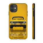 Nova SS Phone Case Yellow, Classic 70s Muscle Car Cover, Gift for Him