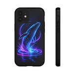 Neon Holographic Whale Phone Case | Tough Case