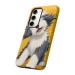 Sheepdog Hair Flip Phone Case Funny Dog Lover Gift