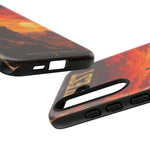 Western Sunset Cowboy Phone Case | Rugged Protective Cover