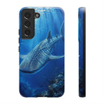 Whale Shark Phone Case, Sunlit Spotted Pattern Cover