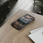 C2 1965 Sting Ray Phone Case, Silver Blue Tough Cover