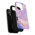 You Are Enough phone case | pastel cloud affirmation protective case