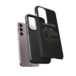 Black Squarebody ChevyTruck phone case | Lowrider Tough Cover