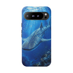 Whale Shark Phone Case, Sunlit Spotted Pattern Cover