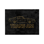 1978 Firebird Trans Am Gold Line Art Microfiber Throw Blanket Car Gift