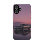 Sunset Skyline GT-R R32 phone case | car reflection, purple dusk