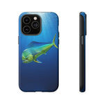 Mahi Mahi Underwater Phone Case, Sunbeam Open Water Cover, Gift