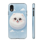 Samoyed Kawaii Snowball Chibi Art Tough Phone Case