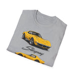Yellow 1969 Corvette Stingray T-Shirt | Classic C3 Muscle Car Tee