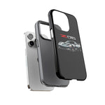 Silver C6 Z06 Phone Case for Chevy Fans, Tough Cover