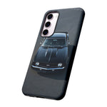 1969 Camaro SS Black Overhead Tough Phone Case Cover Gift Art