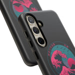 Great Dream Wave Circular Badge Vaporwave Phone Case – Japanese Aesthetic