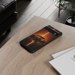 Z06 C8 Phone Case, Orange Racing Livery Studio Cover