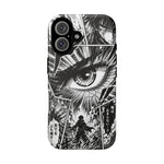 Manga Speed Lines Art Tough Phone Case