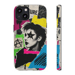 Punk Rock Star Phone Case | Graffiti Collage Anarchy Design