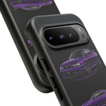 Purple R33 Skyline GTR JDM Sports Car Phone Case Tough Multi View