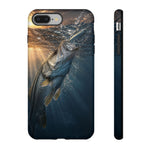 Snook Fishing Phone Case, Sunset Strike Cover for Inshore Anglers