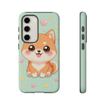 Shiba Inu Kawaii Chibi Smile Pet Dog Art Tough Phone Case