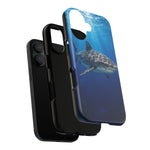 Tiger Shark Phone Case, Dappled Blue Water Tough Cover