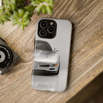 Silver C5 Sports Car Front View phone case | Tough Cover for Corvette Owners