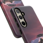 Soft White C3 Corvette Mauve Sky Phone Case