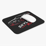 Nissan Skyline R34 GTR Mouse Pad – Black & Red JDM Racing Desk Mat