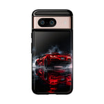Z06 C8 Phone Case, Red Smoke Studio Reflection Cover