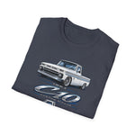 1964 C10 Custom Pickup T-Shirt | Vintage Chevy Truck Illustration