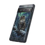 Norwegian Forest Cat Nordic Art Tough Phone Case