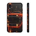 69 Nova SS Phone Case, Rainy City Night Muscle Car Tough Cover