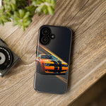 Challenger Widebody Orange Muscle Art Tough Phone Case