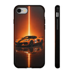 Z06 C8 Phone Case, Orange Racing Livery Studio Cover