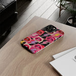 Pop Art Lips and Lightning Bolt Phone Case