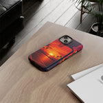 Basketball Court Sunset Phone Case | Tough Phone Case