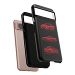Red MR2 JDM Sports Car Phone Case Tough Multi View